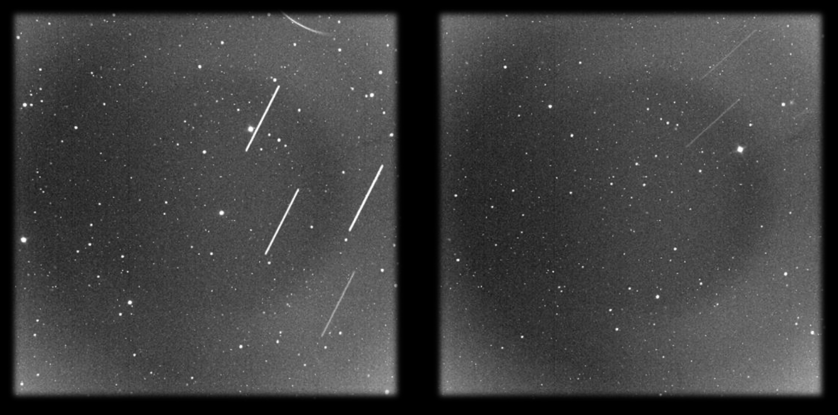  Monochrome astronomical observation