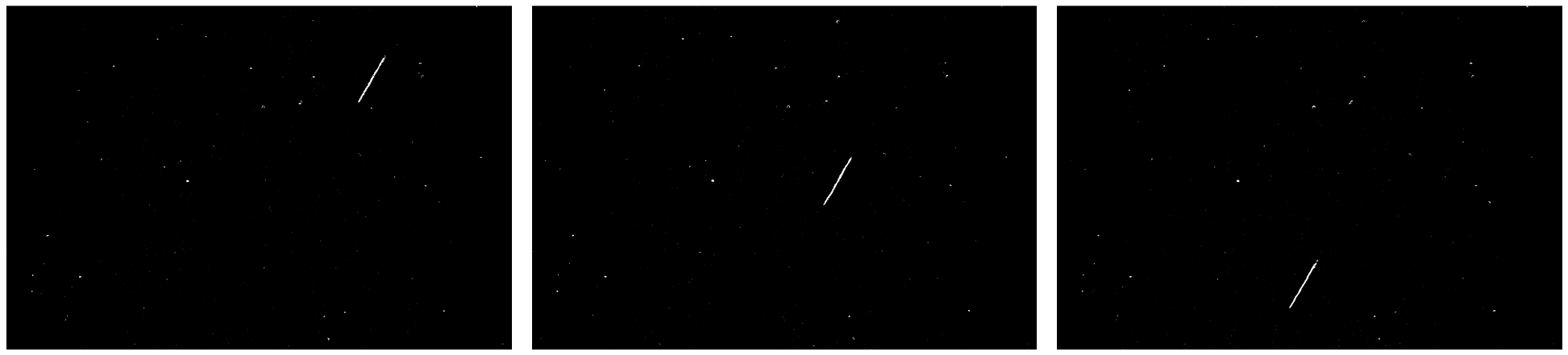 semgnation of satellite trails